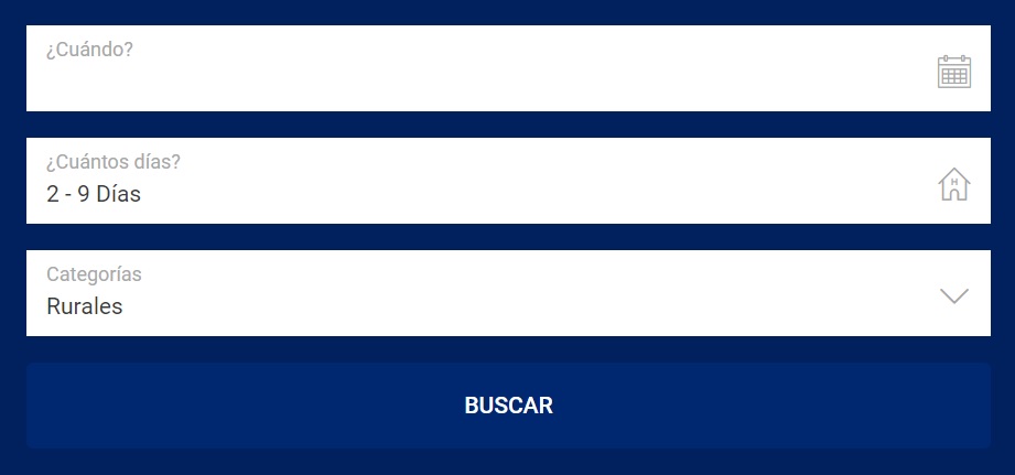 busca viajes rurales para familias
